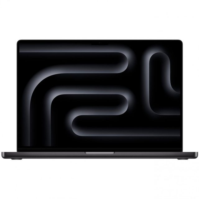 Apple MacBook Pro 16" (M3 Pro 12C CPU, 18C GPU, 2023) 18 ГБ, 512 ГБ SSD, Black, чёрный космос, MRW13