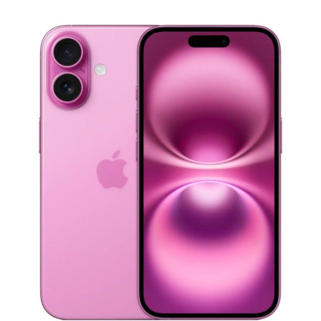 Apple iPhone 16 256 Гб Розовый (Pink) SIM+eSIM