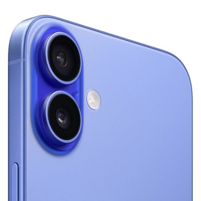Apple iPhone 16 128 Гб Ультрамарин (Ultramarine) SIM+eSIM — изображение 3