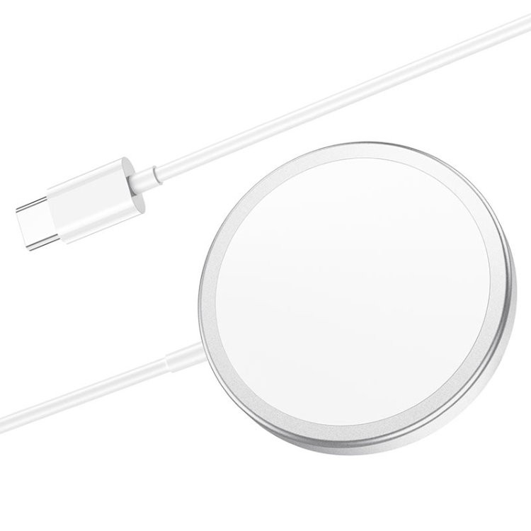 Hoco CW30 Pro Magnetic Wireless Charger Беспроводное зарядное устройство с поддержкой MagSafe
